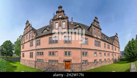 Ostfassade, Schloss Bevern, Niedersachsen, Deutschland Stock Photo