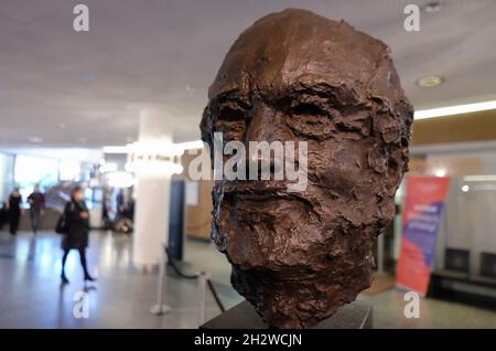 24 October 2021, Saxony, Leipzig: The Gaudium, the canteen of the  Gewandhaus. On Sunday, the concert hall welcomed guests to its open day and  allowed glimpses behind the scenes as well as