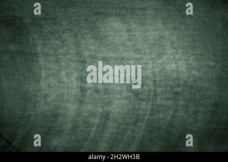 Blank green chalkboard.Old and erased blackboard. High quality photo Stock Photo