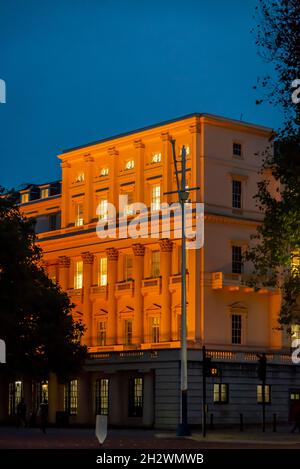 Carlton House Terrace designed by John Nash, The Mall, London, England, UK Stock Photo