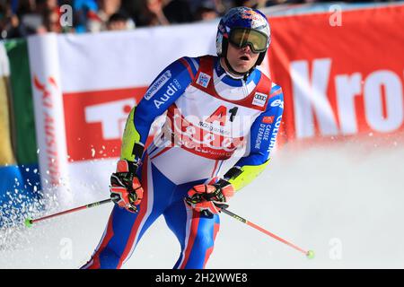 Solden, Austria. 24th Oct, 2021. Alpine Ski World Cup 2021-2022: 1st Men Giant Slalom, opening race as part of the Alpine Ski World Cup in Solden on October 24, 2021; Alexis Pinturault (FRA) (Photo by Pierre Teyssot/ESPA-Images) Credit: European Sports Photo Agency/Alamy Live News Stock Photo