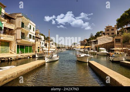 Hafen Bucht von Cala Figuera Bilder Stock Photo