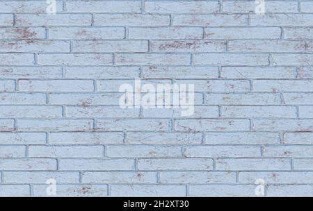 Background of old white grunge brick wall texture. high quality details Stock Photo