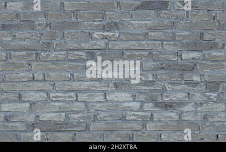 Background of grey grunge brick wall texture. high quality details Stock Photo