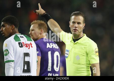 GRONINGEN,27-10-2021 ,Euroborg, TOTO KNVB Beker season 2021 / 2022. Cup,  won by FC Groningen 2014-2015 during the match Groningen - Helmond Sport  (Photo by Pro Shots/Sipa USA) *** World Rights Except Austria