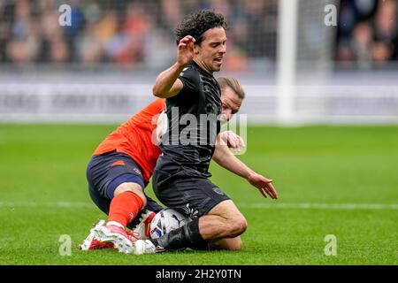 Luton, UK. 25th June, 2021. during the Sky Bet Championship match between Luton Town and Hull City at Kenilworth Road, Luton, England on 23 October 2021. Photo by David Horn. Credit: PRiME Media Images/Alamy Live News Stock Photo