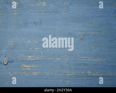 blue painted wood texture background Stock Photo