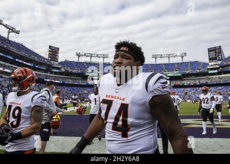 Cincinnati Bengals Offensive Lineman Fred Johnson Editorial Stock