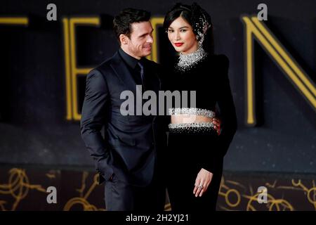 Rome, Italy. 24th Oct, 2021. Actor Richard Madden and actress Gemma Chan attend the red carpet of the film Eternals during the 16th edition of the Rome Film Fest . Rome (Italy), October 24th 2021 Photo Andrea Staccioli/Insidefoto Credit: insidefoto srl/Alamy Live News Stock Photo