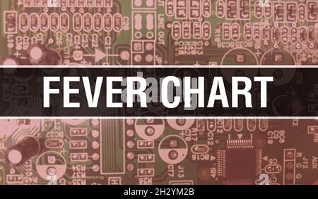 Digital Technology Background with Futuristic Chart Concept Stock Photo ...
