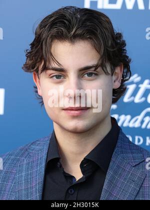 Newport Beach, United States. 24th Oct, 2021. NEWPORT BEACH, ORANGE COUNTY, CALIFORNIA, USA - OCTOBER 24: Actor Carson MacCormac arrives at the 22nd Annual Newport Beach Film Festival - Festival Honors And Variety's 10 Actors To Watch held at The Balboa Bay Club And Resort on October 24, 2021 in Newport Beach, Orange County, California, United States. (Photo by Xavier Collin/Image Press Agency/Sipa USA) Credit: Sipa USA/Alamy Live News Stock Photo