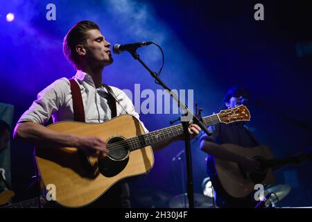 Alfie of Hudson Taylor performs live on stage at the Forum, Kentish Town - London Stock Photo