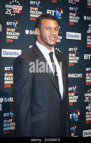 Dwayne Gratz of the Jacksonville Jaguars arriving at the BT Sport Industry  Awards 2014 at Battersea Evolution in London Stock Photo - Alamy