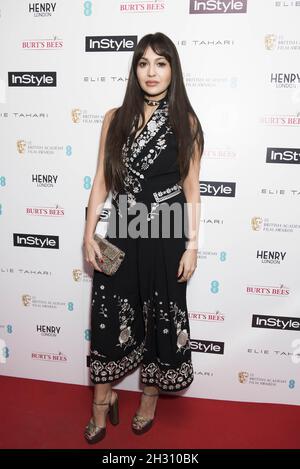 Zara Martin attends the InStyle EE Rising Star party at 100 Wardour ...