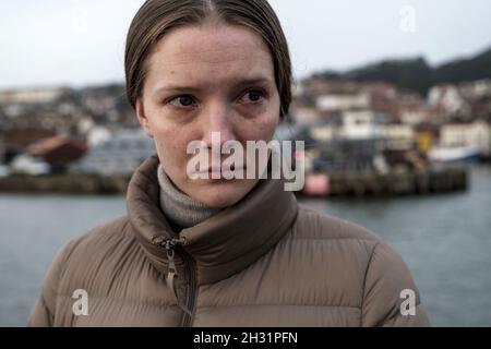 MORFYDD CLARK in SAINT MAUD (2019), directed by ROSE GLASS. Credit: BFI