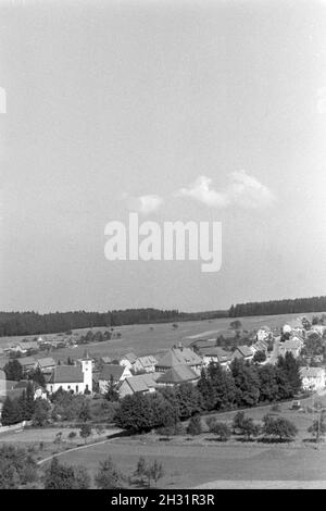 Urlaub im Schwarzwald, Deutsches Reich 1930er Jahre. Holidays in the Black Forest, Germany 1930s. Stock Photo