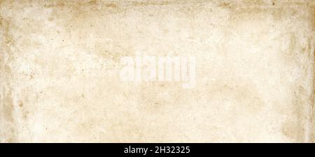 Old parchment paper texture background. Banner Vintage wallpaper Stock Photo