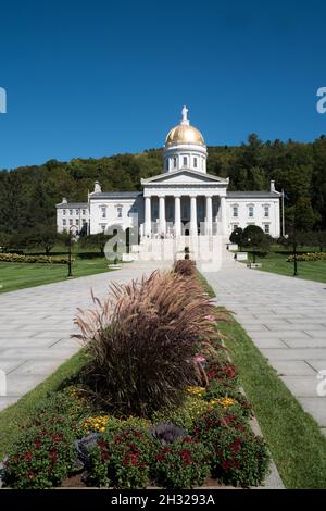 Vermont State House, Montpelier, Vermont, USA Stock Photo