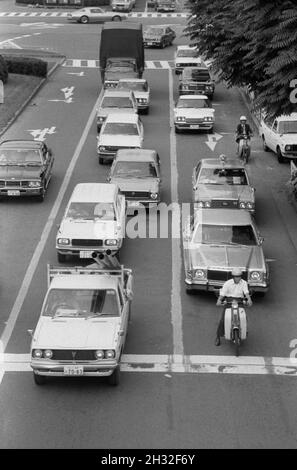 Traffic; Tokyo, Japan, 1979 Stock Photo - Alamy