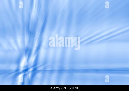 Blue abstract motion blurred futuristic background. Stock Photo