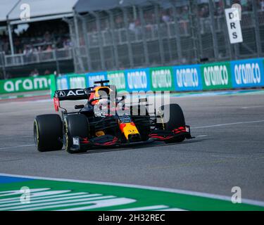 AUSTIN, TX - OCTOBER 24: Red Bull Racing Honda driver Sergio Perez (11 ...