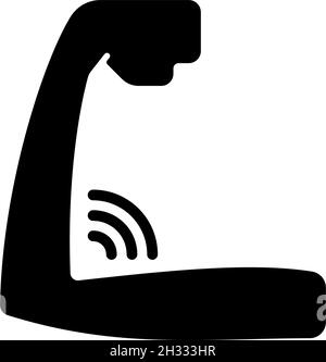 Muscular dystrophy black glyph icon Stock Vector Image & Art - Alamy