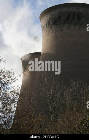 Coal Fired Power Station Stock Photo
