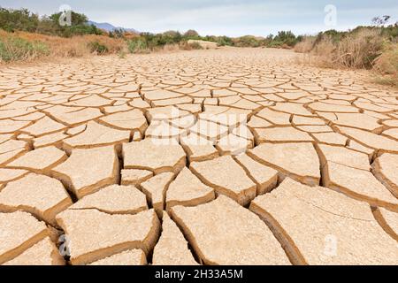 Trockene Erde in Israel, Naher Osten Stock Photo