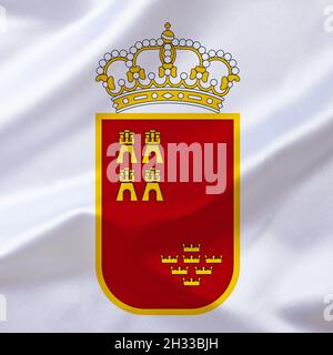 Das Wappen von Murcia, Spanien, Stock Photo