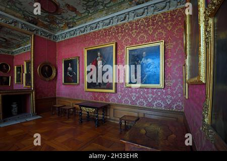 Mecklenburgische Wohnung, Toilettenkammer, altes Schloß, Schloß Charlottenburg, Berlin, Deutschland Stock Photo