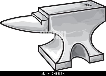 Anvil vector illustration Stock Vector