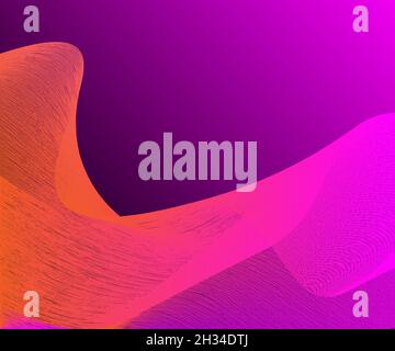 gradient abstract wave background, with bright colors, great for presentation design material, invitation, web design, background, business card Stock Vector