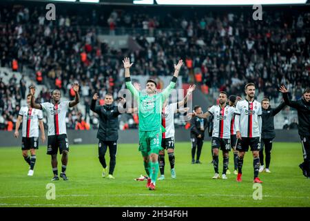 ISTANBUL - Umut Meras of Besiktas JK during the Turkish Super Lig match  between Besiktas AS and Kasimpasa AS at Vodafone Park on January 7, 2023 in  Istanbul, Turkey. AP