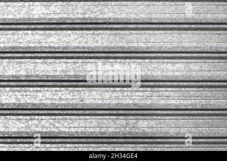 A metal shutter in a close up view Stock Photo