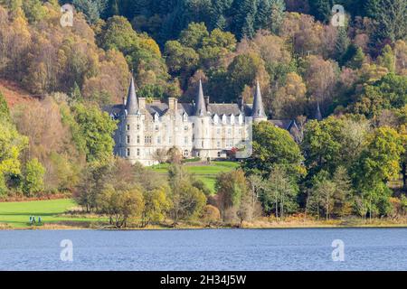 HPB - Tigh Mor Trossachs is flats and other styles of accommodation in The Trossachs, Stirlingshire, Scotland, UK Stock Photo