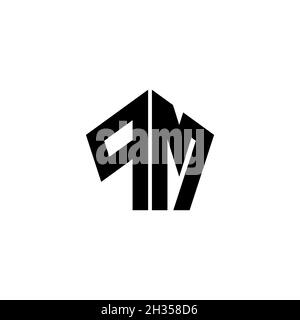 PM Monogram logo letter with polygonal geometric shape style design  isolated on white background. Star polygonal, shield star geometric Stock  Vector Image & Art - Alamy