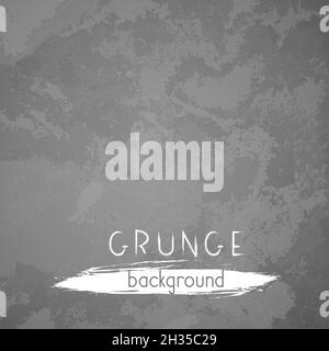 Vector vintage background. Grunge texture of old paper. Monochrome. Stock Vector