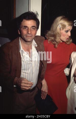 Peter Falk and Shera Danese Circa 1980's Credit: Ralph Dominguez/MediaPunch Stock Photo