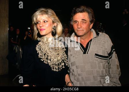 Peter Falk and Shera Danese Circa 1980's Credit: Ralph Dominguez/MediaPunch Stock Photo