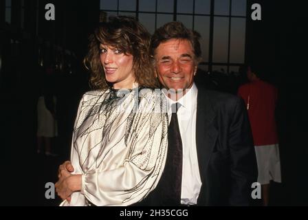 Peter Falk and Shera Danese Circa 1980's Credit: Ralph Dominguez/MediaPunch Stock Photo