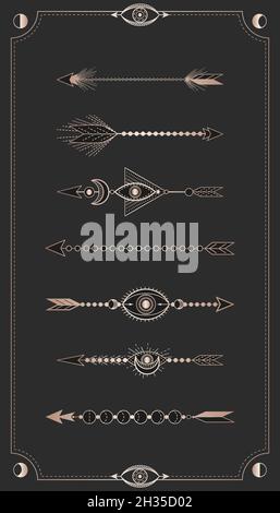 Vector gold and black set of ancient Roman ornament elements. Classic ...