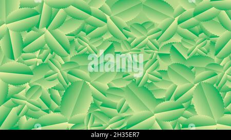 abstract background with leaf sheets and greenery Stock Vector Image ...