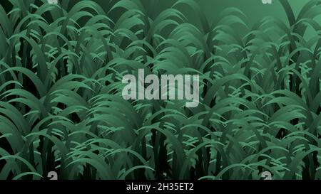 abstract background with leaf sheets and greenery Stock Vector Image ...