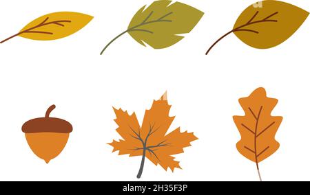 Autumn seamless background wallpeper vector illustration Stock Vector