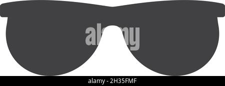 Glasses icon vector flat design template Stock Vector