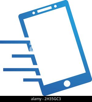 Smartphone logo vector design illustration Stock Vector Image & Art - Alamy