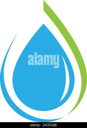 water drop Logo Template vector illustration design Stock Vector