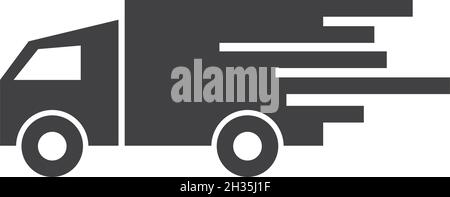 Truck logo icon ilustration vector template Stock Vector