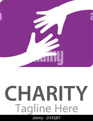 Hand Care Logo Template vector Stock Vector