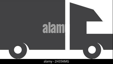 Truck icon ilustration vector template Stock Vector